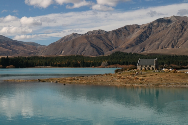 Jezioro Tekapo.