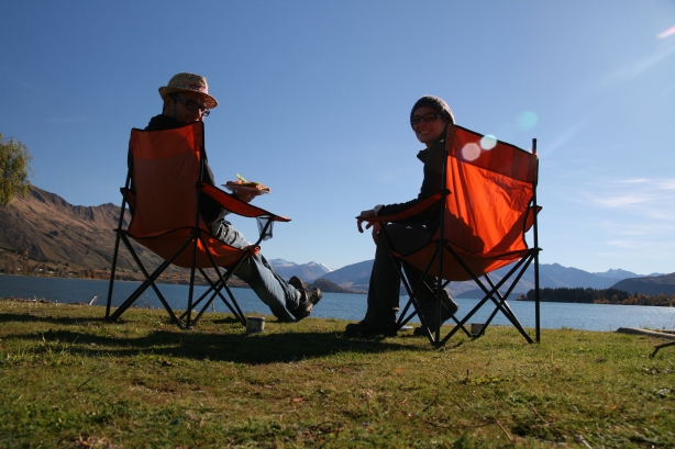 15 Lunch w miejscowości Wanaka.