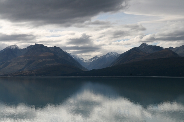 Po drodze do Mount Cook.